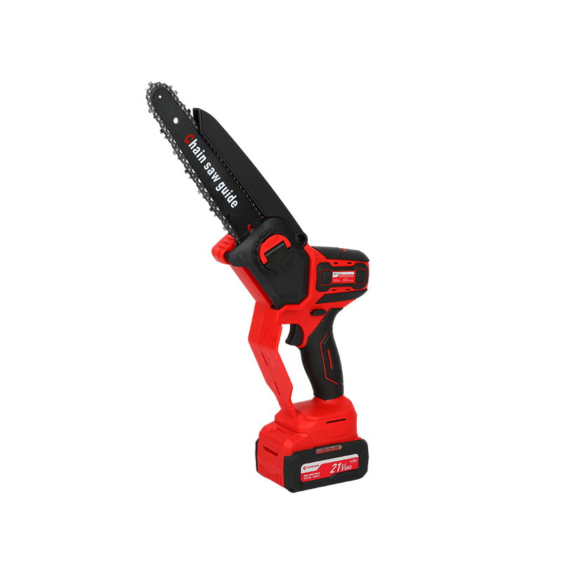 Mini tronçonneuse à batterie au lithium sans fil de 8 pouces à une main