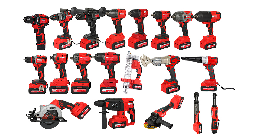 Outils de batterie au lithium